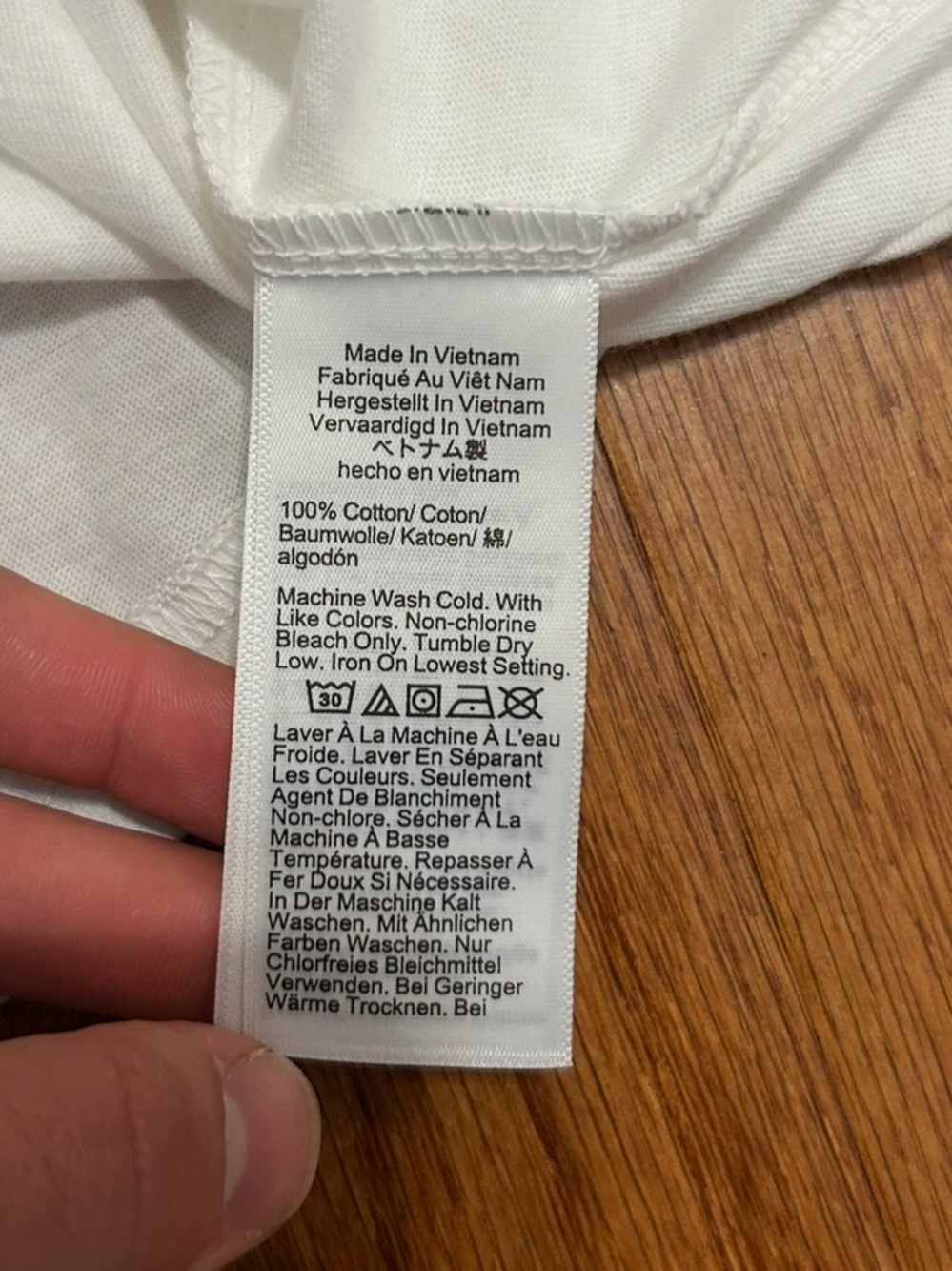J.Crew Vintage Jersey White Classic Tee Shirt Minimalist Cotton Top L - Picture 5 of 7